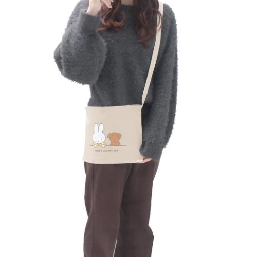 ショルダーバッグ サコッシュ MIFFY and SNUFFY ミッフィー ディックブルーナ ワタナベ 斜め掛けかばん