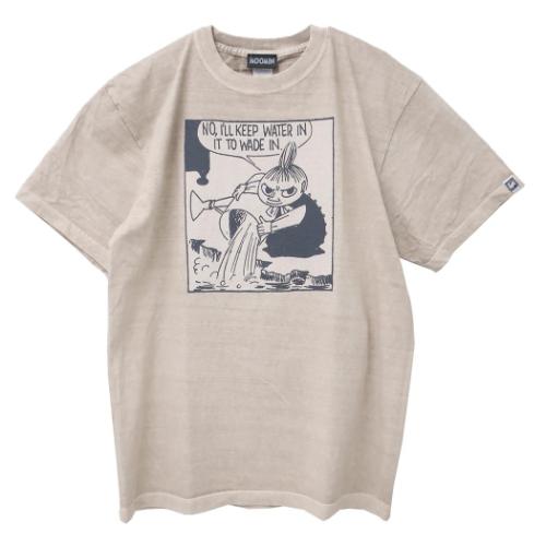 ムーミン グッズ Tシャツ キャラクター ピグメント染めT-SHIRTS リトルミイ BG Lサイズ