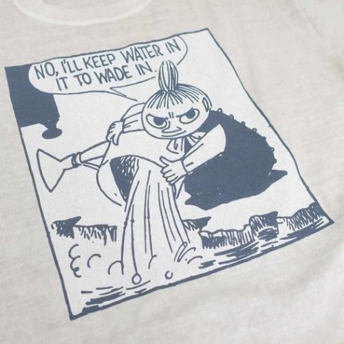 ムーミン キャラクター Tシャツ ピグメント染めT-SHIRTS リトルミイ NV Lサイズ 北欧 グッズ ムーミン グッズ Tシャツ 北欧 キャラクター ピグメント染めT