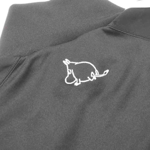 ムーミン トラックジャケット ジャージ BKxWH Lサイズ 北欧