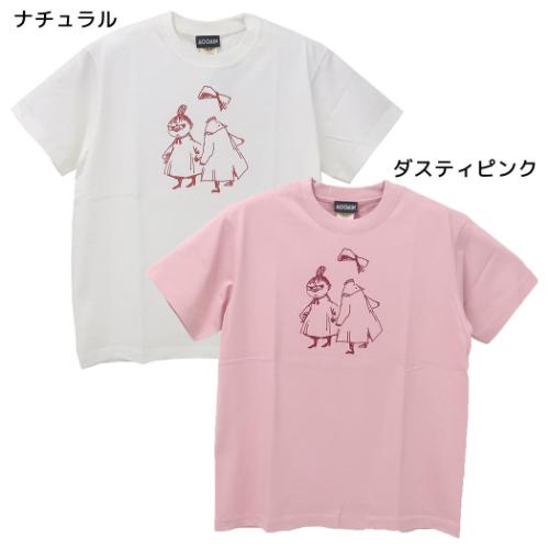 ムーミン Tシャツ オーガニックT-SHIRTS リトルミイ＆ニンニ Mサイズ