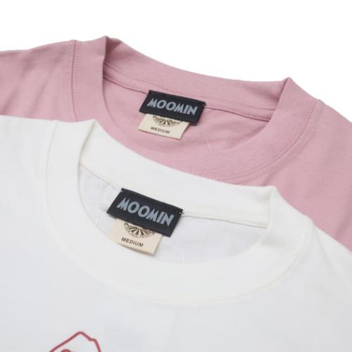 ムーミン Tシャツ オーガニックT-SHIRTS リトルミイ＆ニンニ Mサイズ