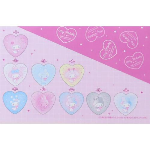 マイメロカフェ　特典　缶バッジ　非売品　8点セット マイメロカフェ 特典 缶バッジ 非売品 8点セット