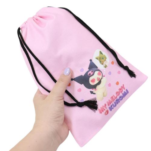 クロミ きんちゃくポーチ サンリオ 巾着袋 キャラクター Netflix