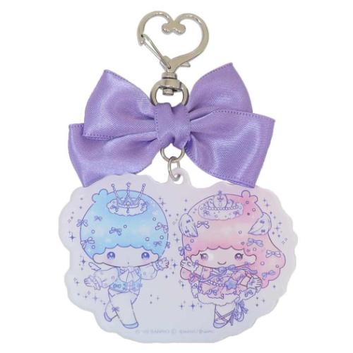キーリング リボンアクリルキーホルダー DollyMix リトルツイン