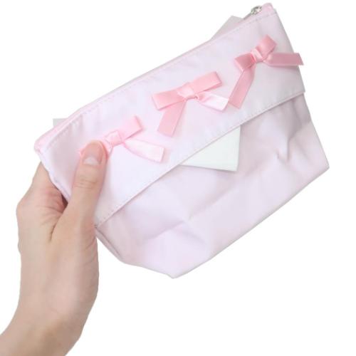 マイメロディ グッズ ミニポーチ サンリオ キャラクター フリル舟形ティッシュポーチ DollyMix