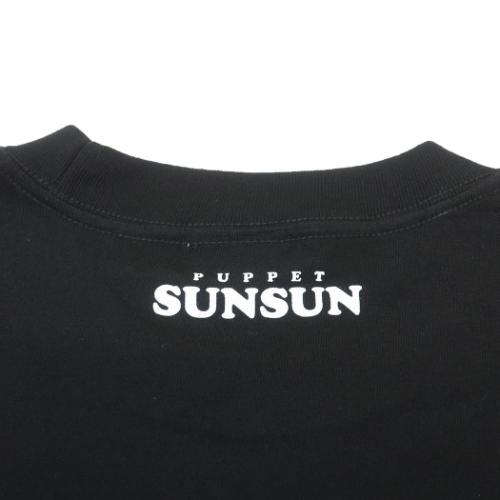 PUPPET SUNSUN×BEAMS/スンスンTシャツ【book】 Sサイズ パペットスンスン キャラクター Tシャツ ビッグT-SHIRTS ライト