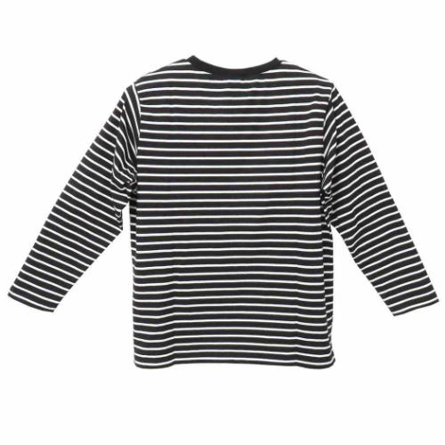 Tシャツ 刺繍ボーダーロンT フリーサイズ ひつじのショーン ビッツァー