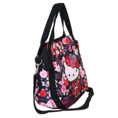 新品 キティ 2way リュックバッグ ハンドバッグ 春 トートバッグ 赤 花柄 新品 キティ 2way リュックバッグ ハンドバッグ 春 トートバッグ