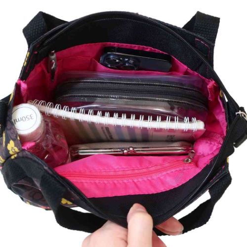 ハローキティ トートバッグ 2wayショルダーバッグ 和柄キティ 4505