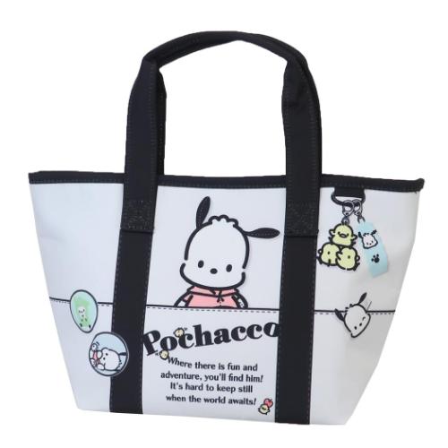 ポチャッコ だまし絵 手提げバッグ トートバッグ サンリオ