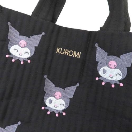 クロミ ダイカット刺繍ヌビトート サンリオ トートバッグ