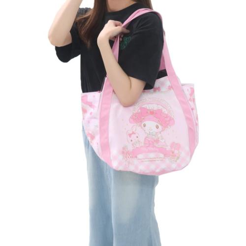マイメロディ フラワー トートバック 大きめ 【 新品 未使用