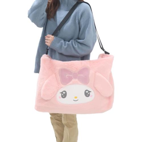 福袋安いいね半額ストア マイメロディ うるふわ ボストンバッグ キャラクター サンリオ バッグ