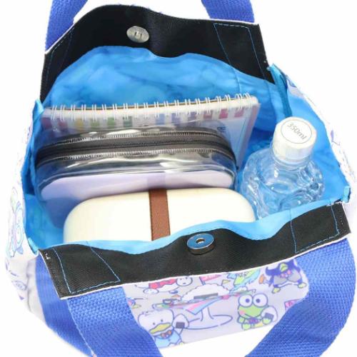 ランチバッグ HV5thランチ バルーンランチバッグ 4925 おにぎり はぴだんぶい サンリオ ヤスダ通商 ミニトート お弁当かばん キャラクター