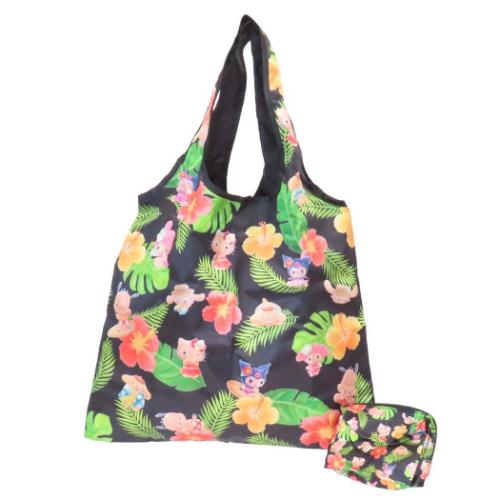 ショッピングバッグ サンリオキャラクターズ サテンエコバッグ ヤシ 6317 サンリオ