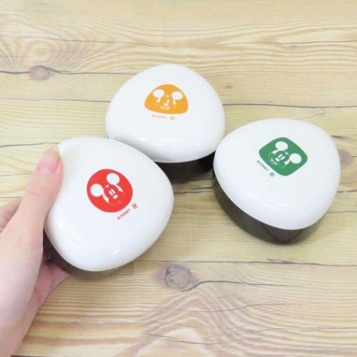 ミッキーマウス おにぎりケース ディズニー お弁当箱 キャラクター 赤