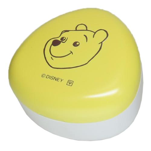 くまのプーさん キャラクター お弁当箱 漆器おにぎりケース Funny Faces 黄 ディズニー グッズ