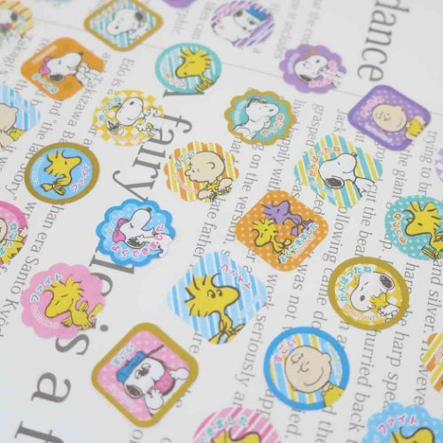 シールシート シール C スヌーピー ピーナッツ 山野紙業 デコレーション デコシール キャラクター