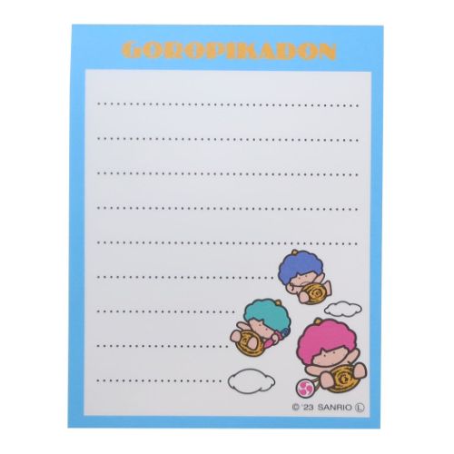 ミニミニメモ ゴロピカドン ミニメモG/Oベーシック サンリオ メモ帳