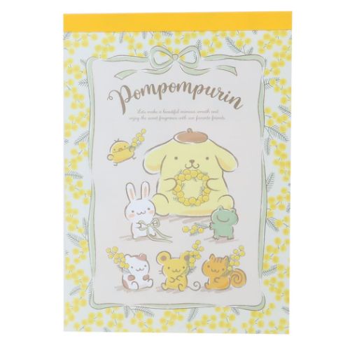 ポムポムプリン メモ帳 A6メモ 仲良し 山野紙業 サンリオ キッズ 爆買