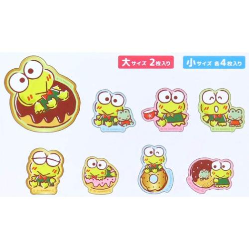 けろけろけろっぴ グッズ フレークシール キャラクター ダイカットミニシール KR