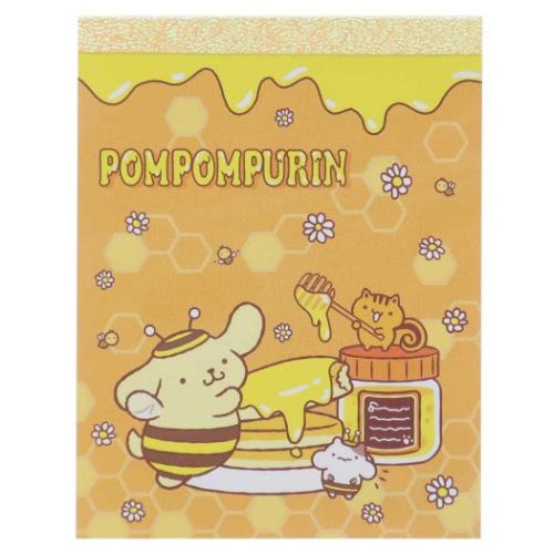 ポムポムプリン グッズ メモ帳 サンリオ キャラクター ミニメモ ミニミニメモ