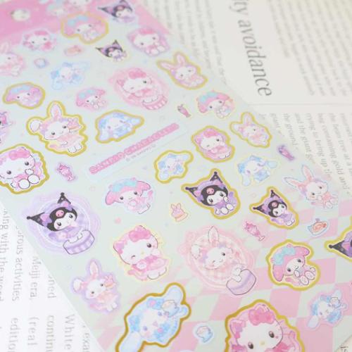 sanrio（サンリオ） シールシート サンリオキャラクターズ 箔押し