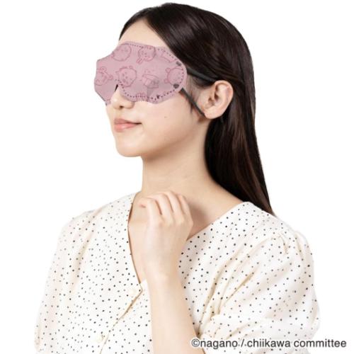 旅行用品 3D不織布アイマスク 3枚入り ちいかわ 日本マスク ひとみの休息
