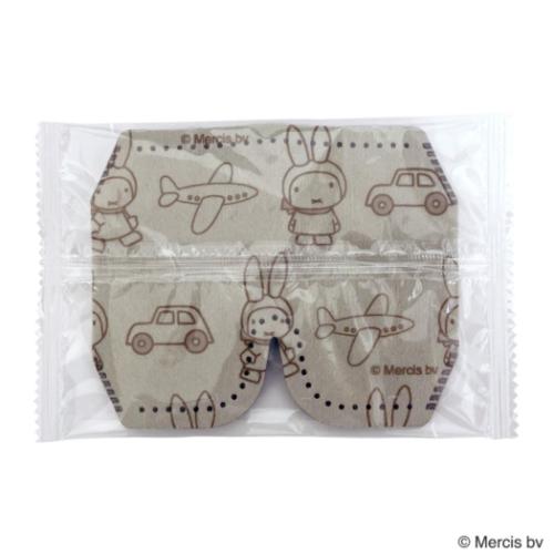 ミッフィー グッズ 旅行用品 ディックブルーナ 絵本キャラクター 3D不織布アイマスク 3枚入り