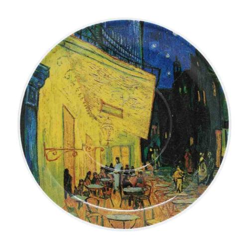 名画 カップ＆ソーサー ゴッホ ペア食器 ユーパワー 夜のカフェテラス