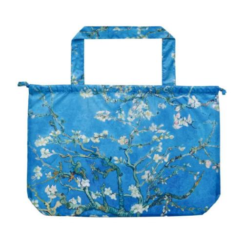 ショッピングバッグ ゴッホ 名画 レインバッグカバー アーモンドの花 AU-01028 お買い物かばん 爆買