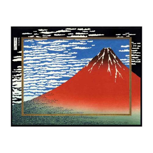 名画 葛飾 北斎 ビッグ アート 名画LLシリーズ 赤富士 ユーパワー