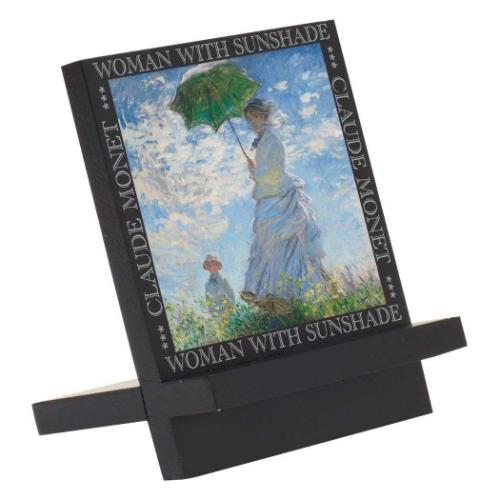 名画 木製イーゼルアート モネ イーゼル EA-00827 ユーパワー 日傘をさす女性 爆買