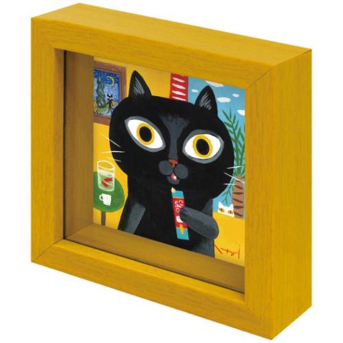 ミニミニボックスフレーム 糸井忠晴 動物画 ユーパワー