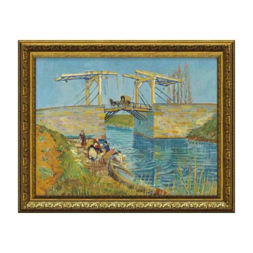 名画 ミュージアムアートシリーズ ゴッホ アルルの跳ね橋 ユーパワー
