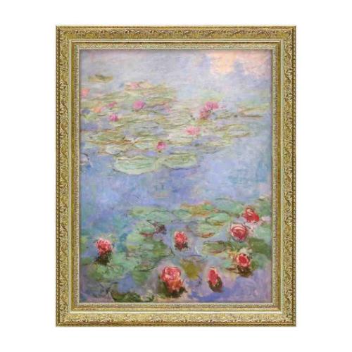 名画 モネ ミュージアムアートシリーズ 睡蓮3 ユーパワー