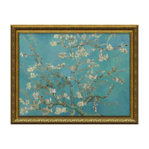 名画 ゴッホ ミュージアムアートシリーズ アーモンドの花 MW-18076 フレーム付き