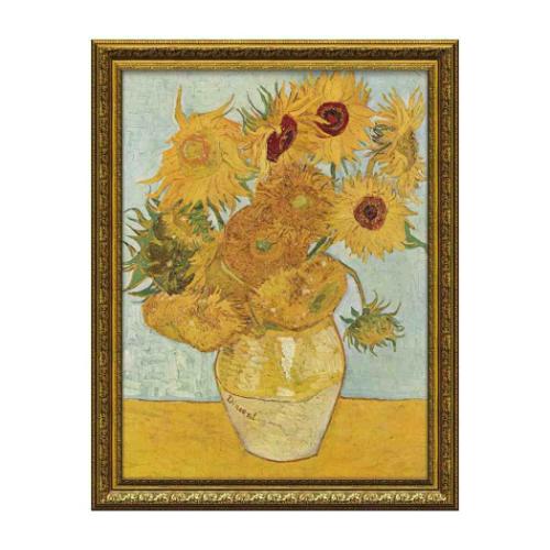 ミュージアムアートシリーズ ゴッホ 名画 ユーパワー ひまわり2 爆買