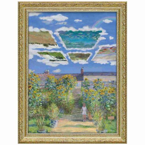 オマージュアート 白石 創多 名画 ユーパワー モネのスカイギャラリー 爆買