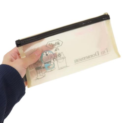 アイムドラえもん グッズ ペンポーチ アニメキャラクター メッシュポーチ スリム