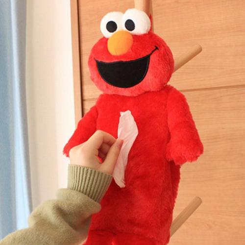 ティッシュカバー ティッシュボックスケース エルモ セサミストリート ゾーウィー プレゼント キャラクター