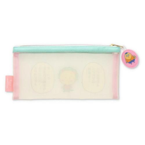 ペンポーチ コジコジ メッシュポーチ スリム コジコジはコジコジだよ LGR さくらももこ ゾーウィー