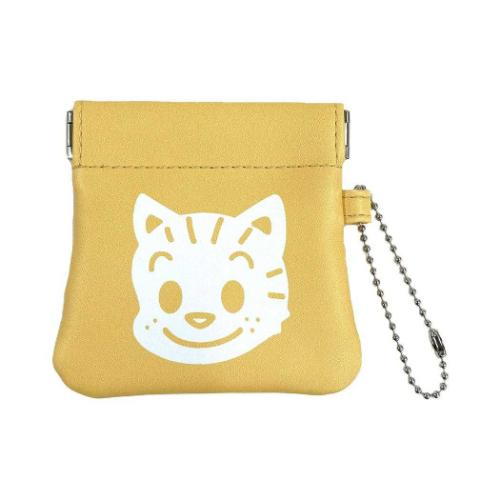 オサムグッズ Osamu Goods キャラクター ミニポーチ バネポーチ キャット YE