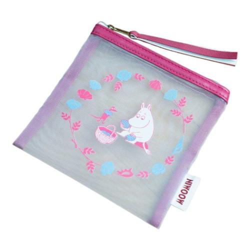 ムーミン メッシュポーチS ミニポーチ Moominmamma's Day 北欧 キャラクター