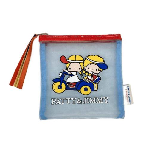 ミニポーチ パティ＆ジミー メッシュポーチS サンリオ 小物入れ