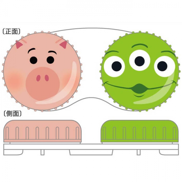 全14種 レンズケース カラコン コンタクトレンズ コンタクト ケース 収納 保存ケース ポケモン ディズニー トイストーリー プリンセス サンリオ キャラクター |  | 08