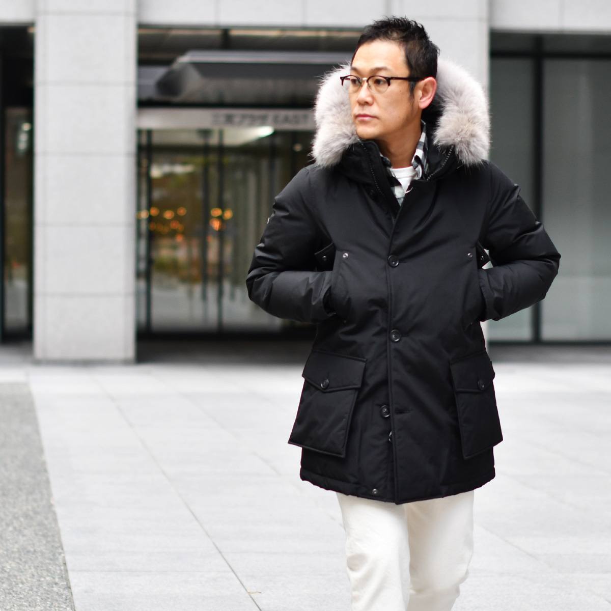 WOOLRICH【ウールリッチ】ダウンジャケット ARCTIC PARKA TT WOOU0285 NEWBLACK ブラック