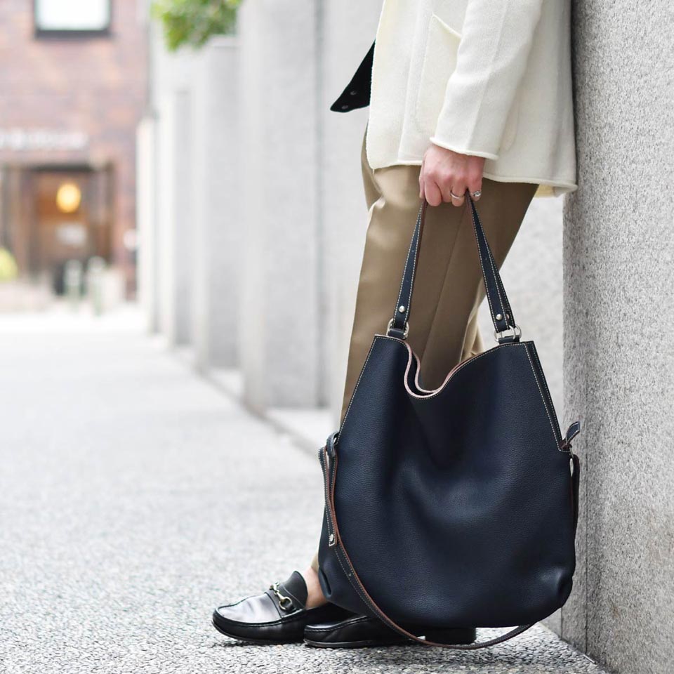 くすみ水色 Charles et Charlus Touquet 3WAY BAG | www.icetsolutions