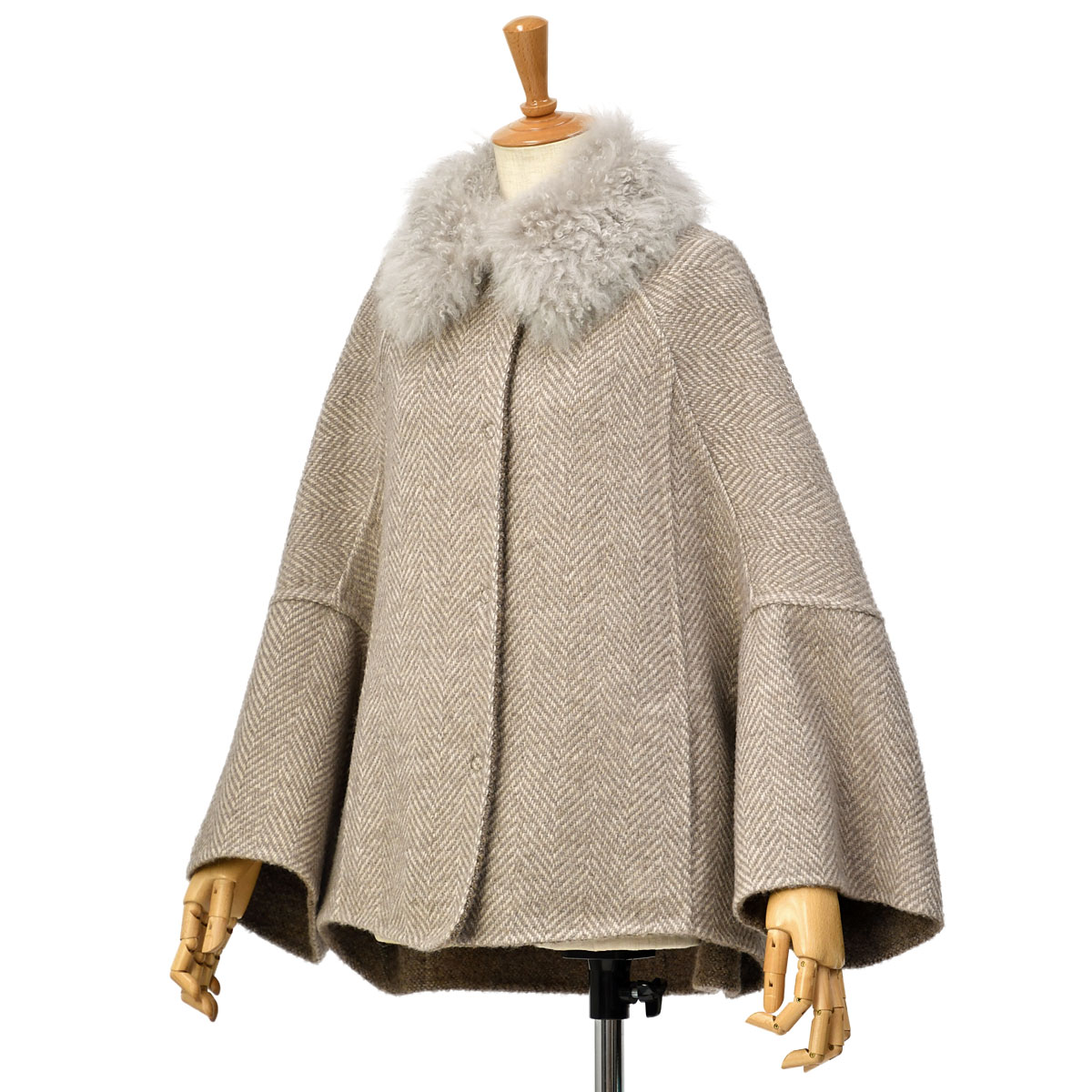 MANZONI24【 マンツォーニ 24】リバーシブルショートコート 20M744  